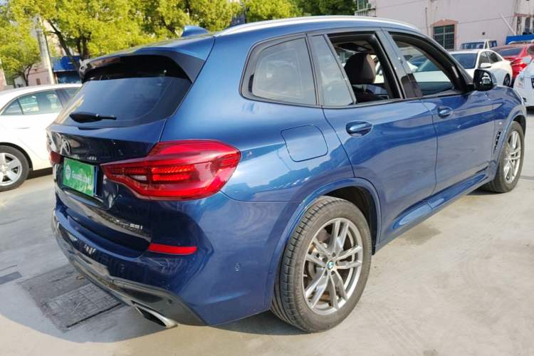 Used BMW X3 2019 xDrive25i M Sport Package Rear Right 45 Deg