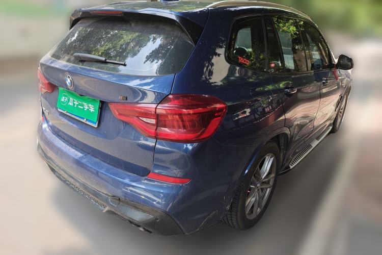 Used BMW X3 2019 xDrive28i M Sport Package Rear Right 45 Deg
