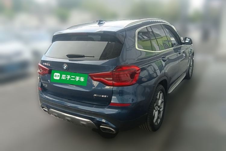 Used BMW X3 2019 xDrive28i Luxury Package Rear Right 45 Deg