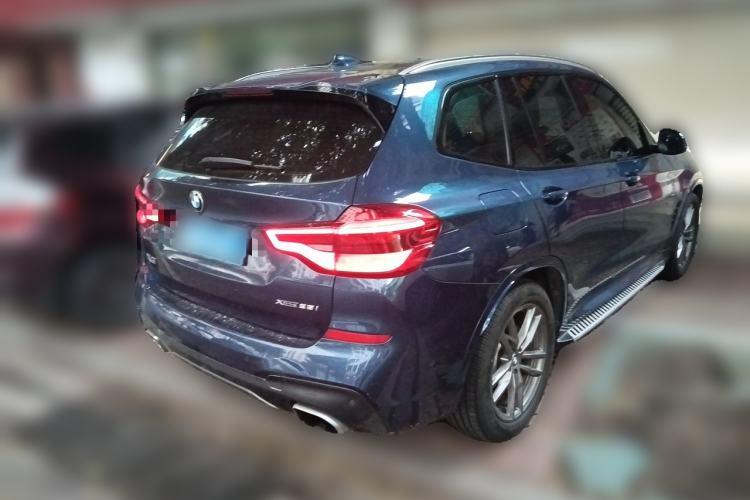 Used BMW X3 2019 xDrive28i M Sport Package Rear Right 45 Deg