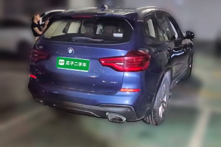 Used BMW X3 2019 xDrive28i M Sport Package Rear Right 45 Deg