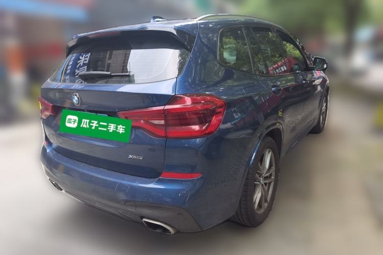 Used BMW X3 2019 xDrive25i M Sport Package Rear Right 45 Deg