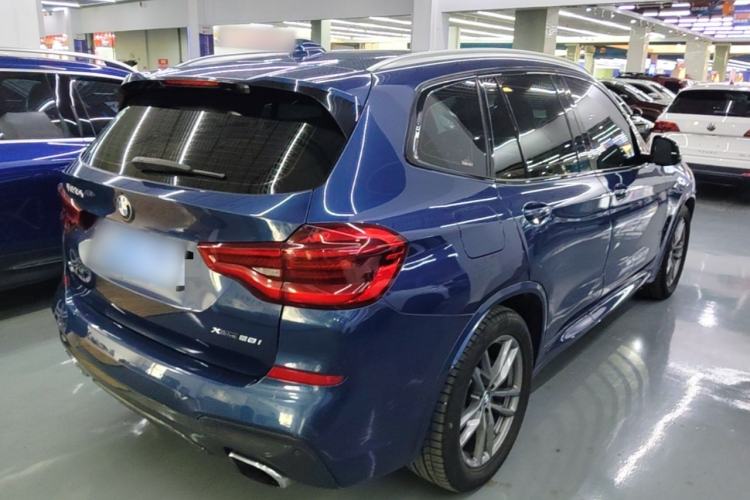 Used BMW X3 2019 xDrive28i M Sport Package Rear Right 45 Deg