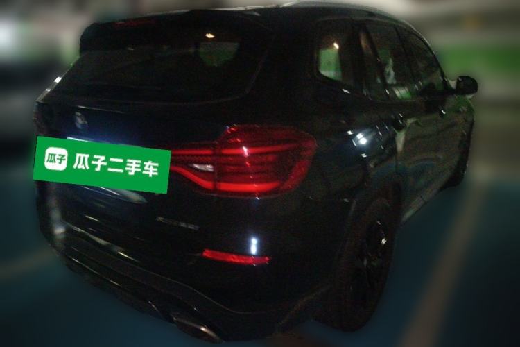 Used BMW X3 2019 xDrive25i Luxury Package Rear Right 45 Deg