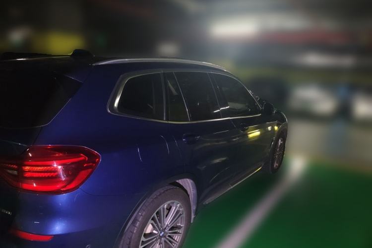 Used BMW X3 2019 xDrive28i Luxury Package Rear Right 45 Deg