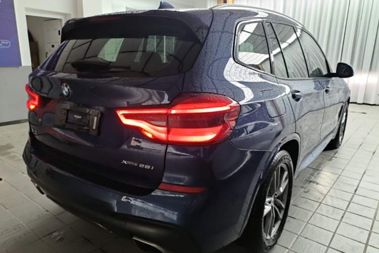 Used BMW X3 2019 xDrive28i M Sport Package Rear Right 45 Deg