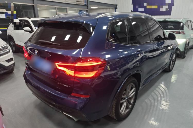 Used BMW X3 2019 xDrive28i M Sport Package Rear Right 45 Deg