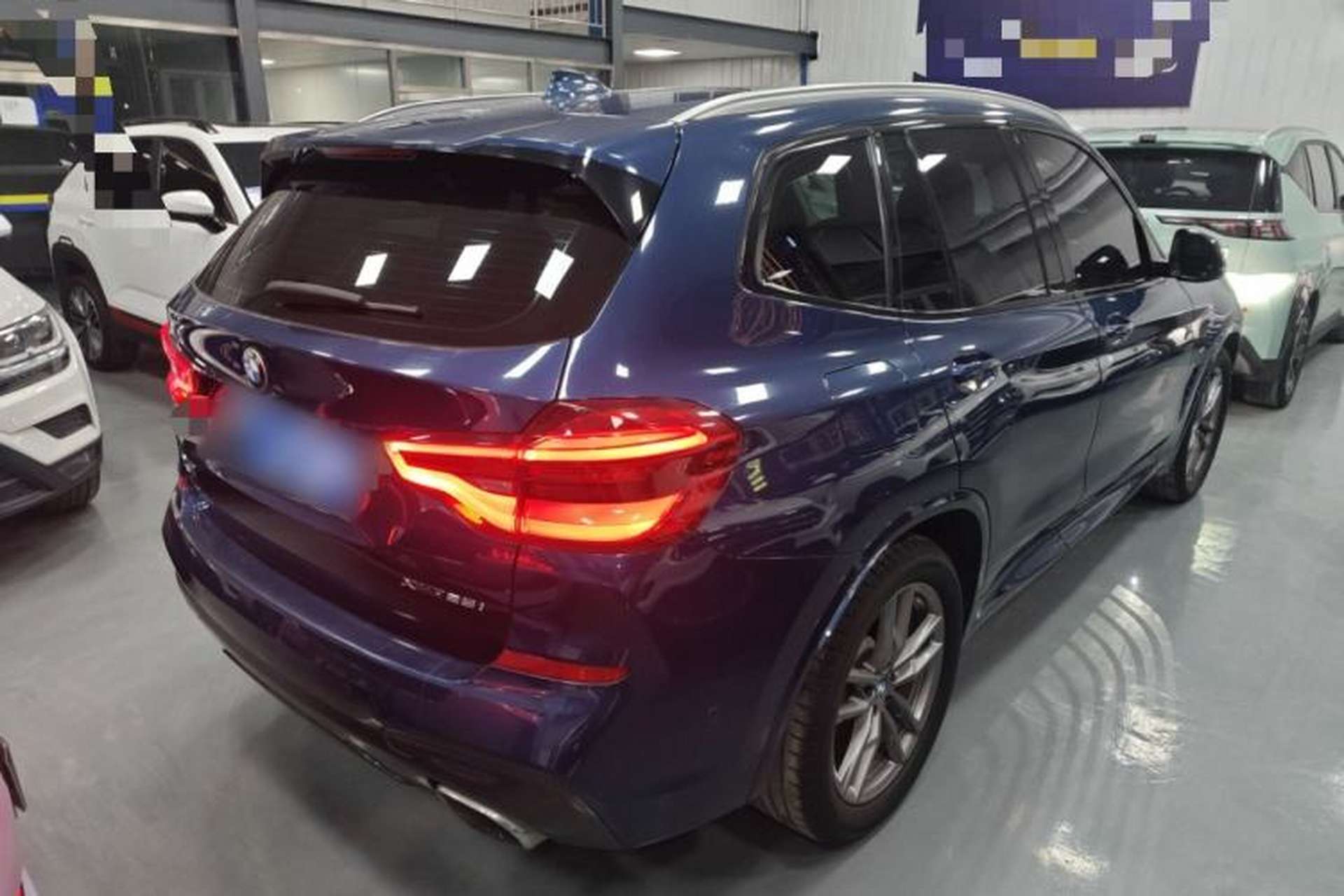 Used BMW X3 2019 xDrive28i M Sport Package Rear Right 45 Deg