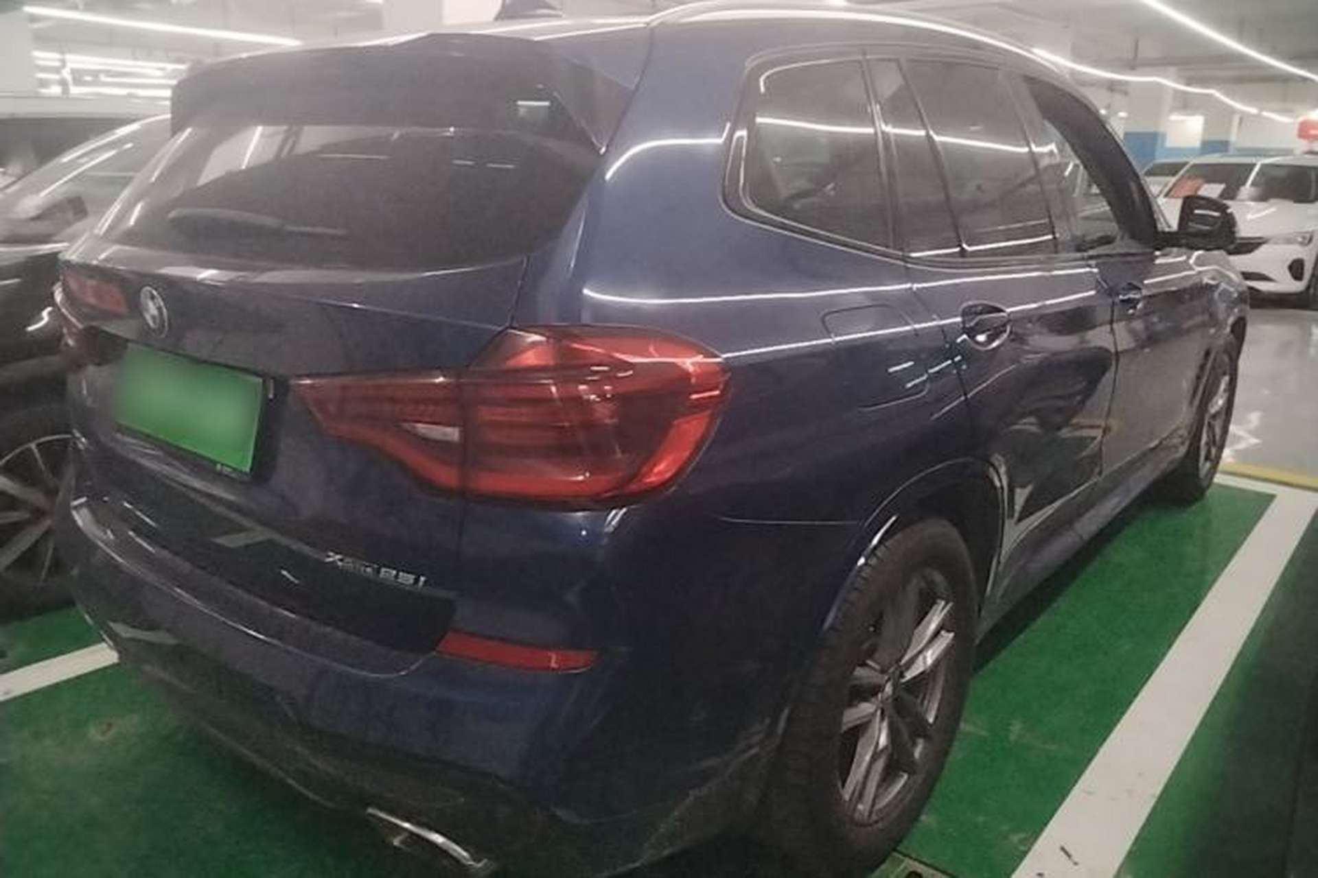 Used BMW X3 2019 xDrive25i M Sport Package Rear Right 45 Deg