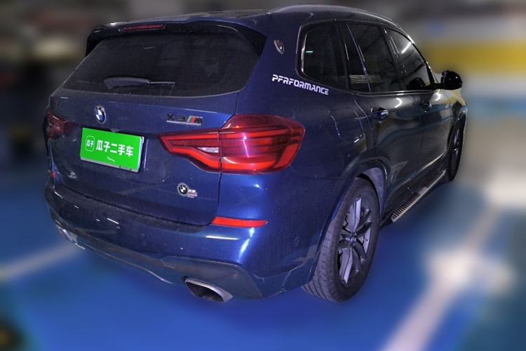 Used BMW X3 2019 xDrive28i M Sport Package Rear Right 45 Deg