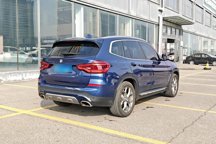 Used BMW X3 2019 xDrive28i Luxury Package Rear Right 45 Deg