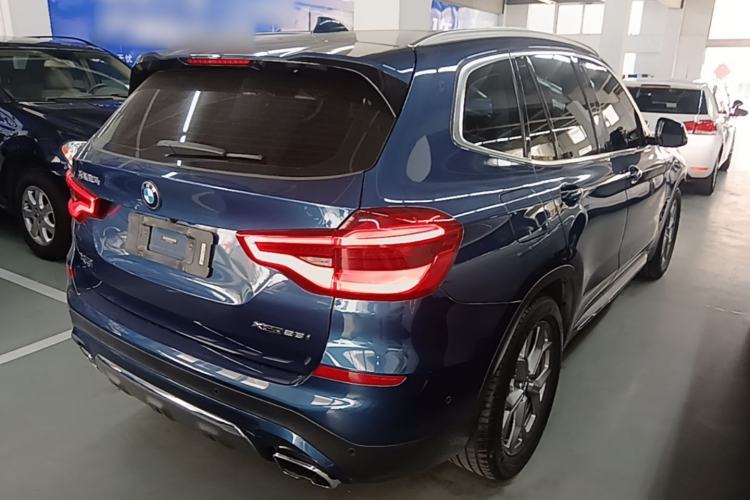 Used BMW X3 2019 xDrive28i Luxury Package Rear Right 45 Deg