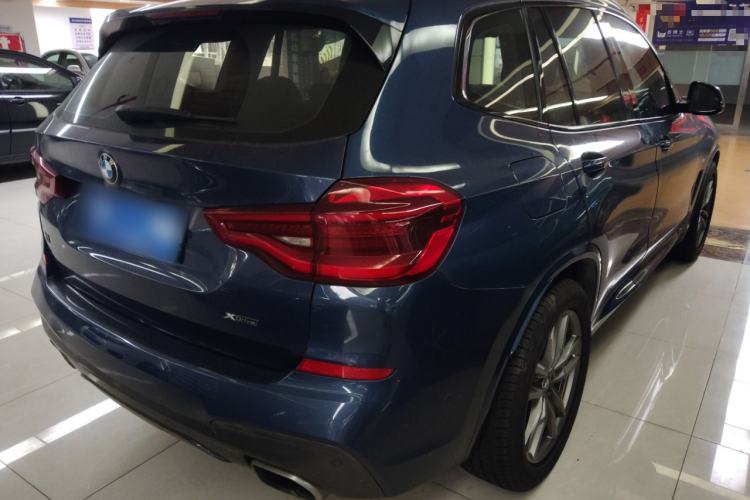 Used BMW X3 2019 xDrive25i M Sport Package Rear Right 45 Deg