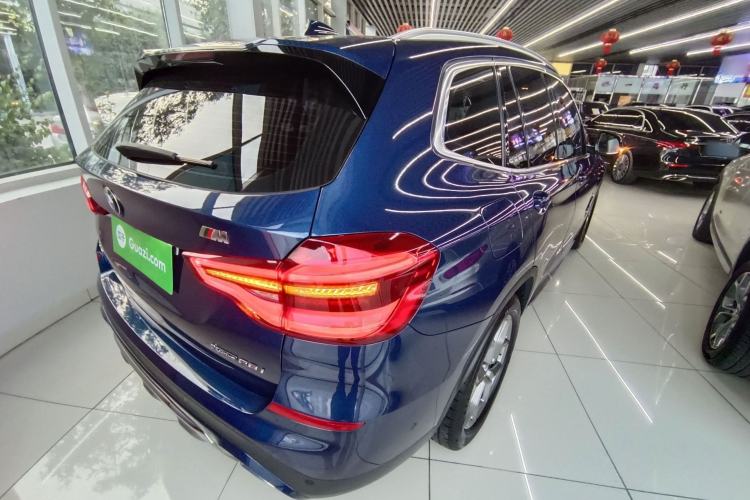 Used BMW X3 2019 xDrive28i Luxury Package Rear Right 45 Deg