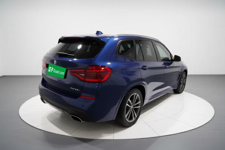 Used BMW X3 2019 xDrive28i M Sport Package Rear Right 45 Deg