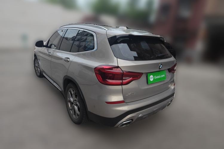 Used BMW X3 2019 xDrive28i Luxury Package Rear Left 45 Deg