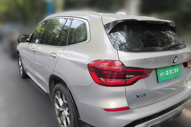 Used BMW X3 2019 xDrive28i Luxury Package Rear Left 45 Deg