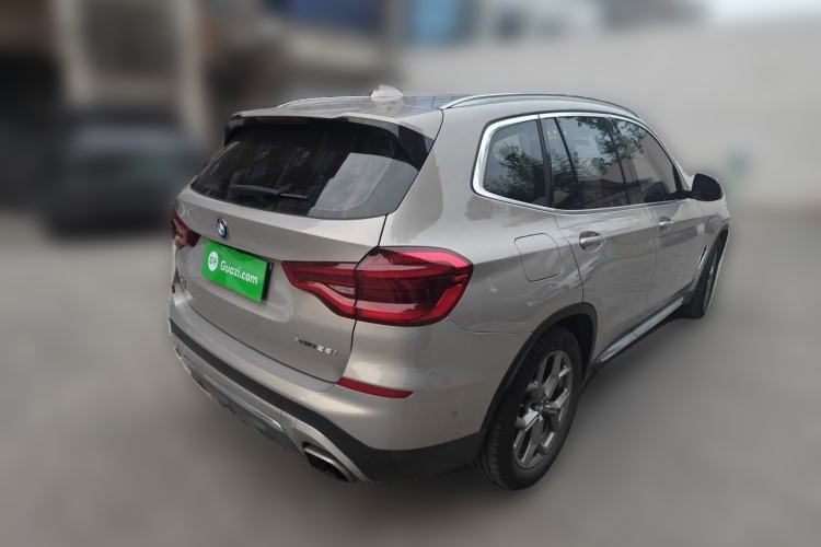 Used BMW X3 2019 xDrive28i Luxury Package Rear Right 45 Deg