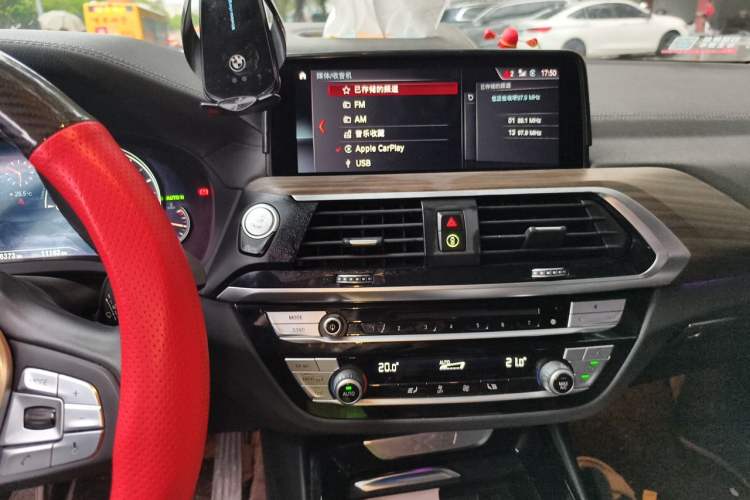Used BMW X3 2019 xDrive28i Luxury Package Audio And AC Panel