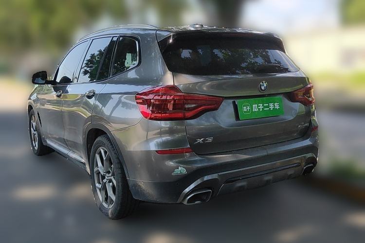 Used BMW X3 2019 xDrive28i Luxury Package Rear Left 45 Deg