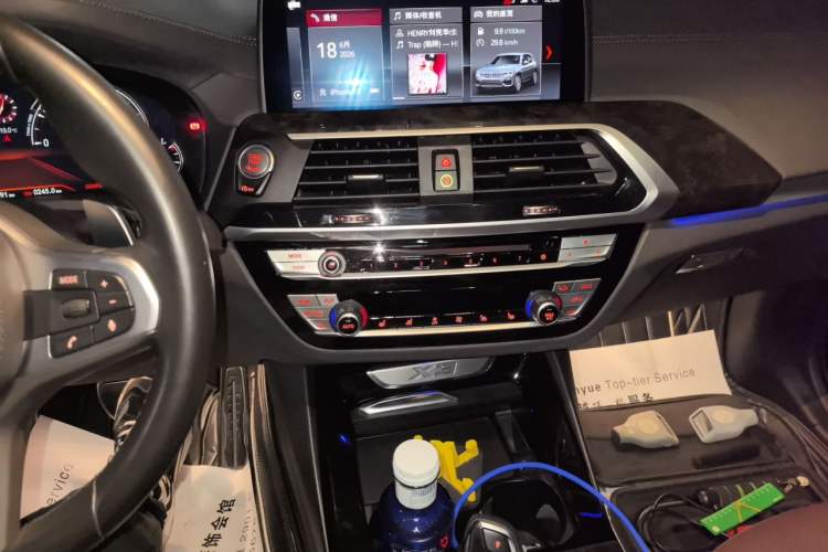 Used BMW X3 2019 xDrive30i Leading Model M Sport Package Audio And AC Panel