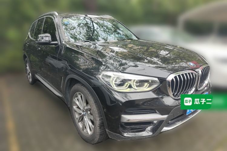 Used BMW X3 2019 xDrive25i Luxury Package Front Right 45 Deg
