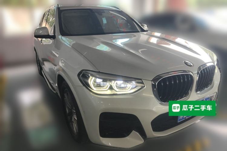 Used BMW X3 2019 xDrive28i M Sport Package Front Right 45 Deg