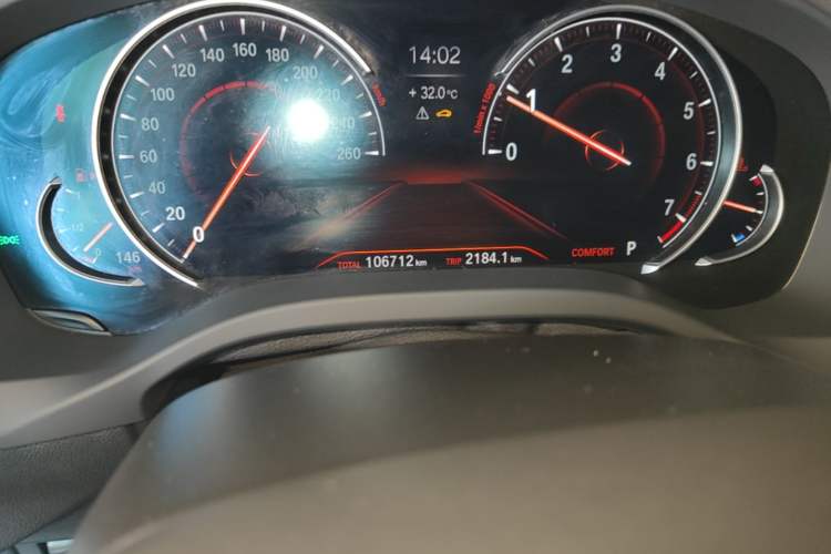 Used BMW X3 2019 xDrive28i M Sport Package Odometer Close Up