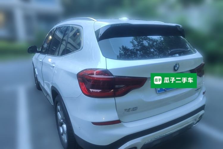 Used BMW X3 2019 xDrive28i Luxury Package Rear Left 45 Deg
