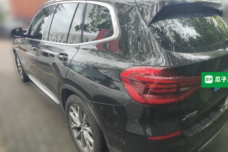Used BMW X3 2019 xDrive25i Luxury Package Rear Left 45 Deg