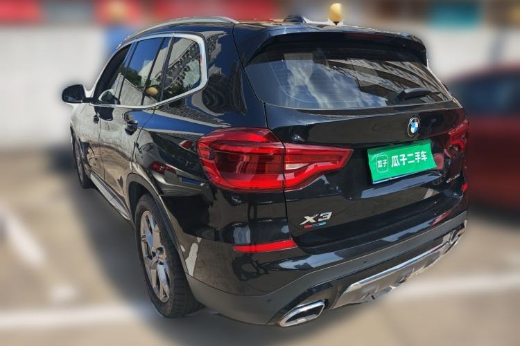 Used BMW X3 2019 xDrive28i Luxury Package Rear Left 45 Deg