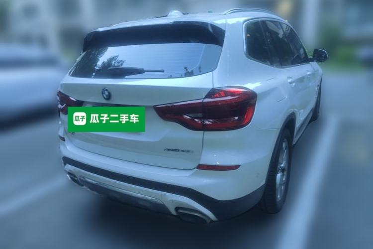 Used BMW X3 2019 xDrive28i Luxury Package Rear Right 45 Deg
