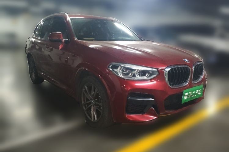 Used BMW X3 2019 xDrive28i M Sport Package Front Right 45 Deg