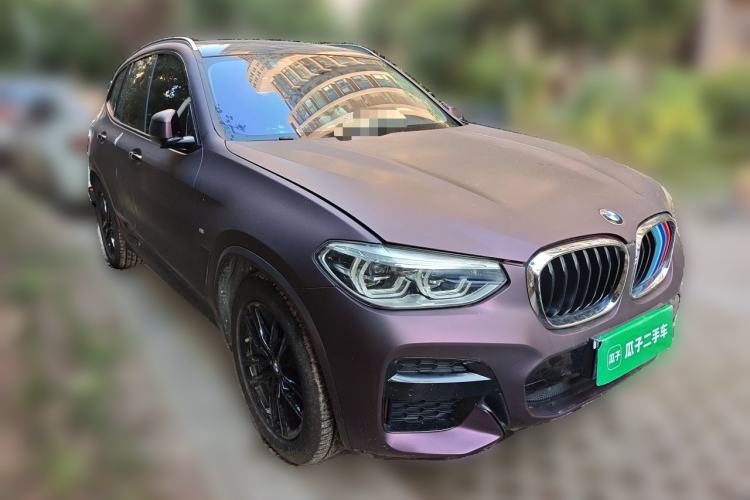 Used BMW X3 2019 xDrive28i M Sport Package Front Right 45 Deg