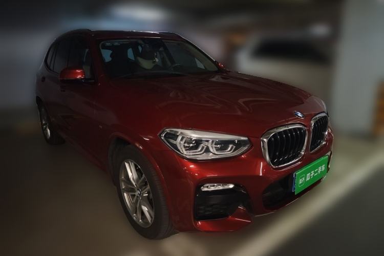 Used BMW X3 2019 xDrive25i M Sport Package Front Right 45 Deg