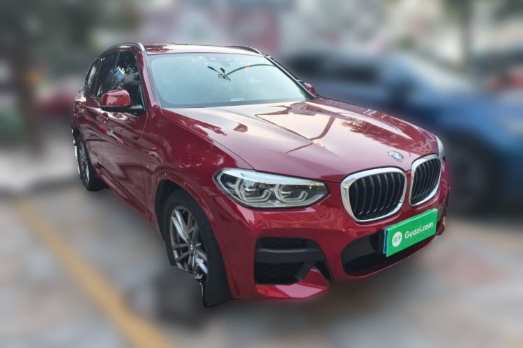 Used BMW X3 2019 xDrive28i M Sport Package Front Right 45 Deg