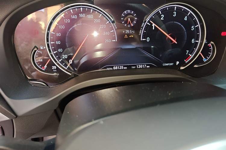 Used BMW X3 2019 xDrive28i M Sport Package Odometer Close Up