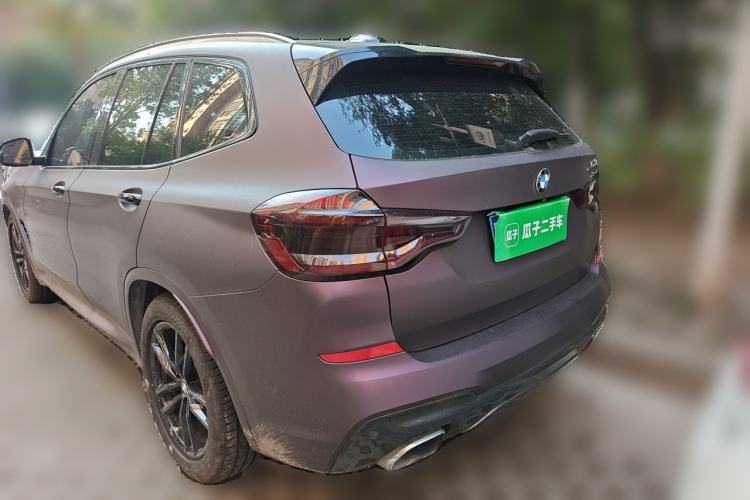 Used BMW X3 2019 xDrive28i M Sport Package Rear Left 45 Deg