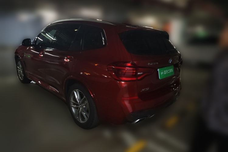 Used BMW X3 2019 xDrive25i M Sport Package Rear Left 45 Deg
