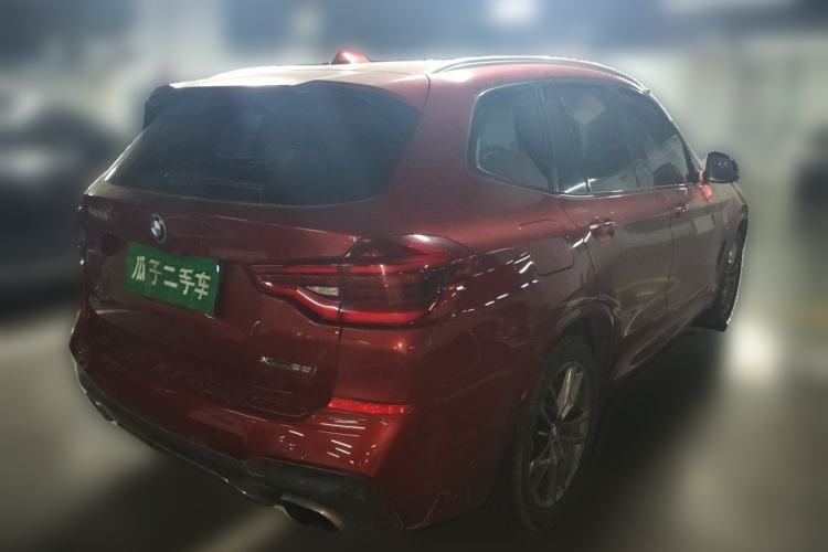 Used BMW X3 2019 xDrive28i M Sport Package Rear Right 45 Deg