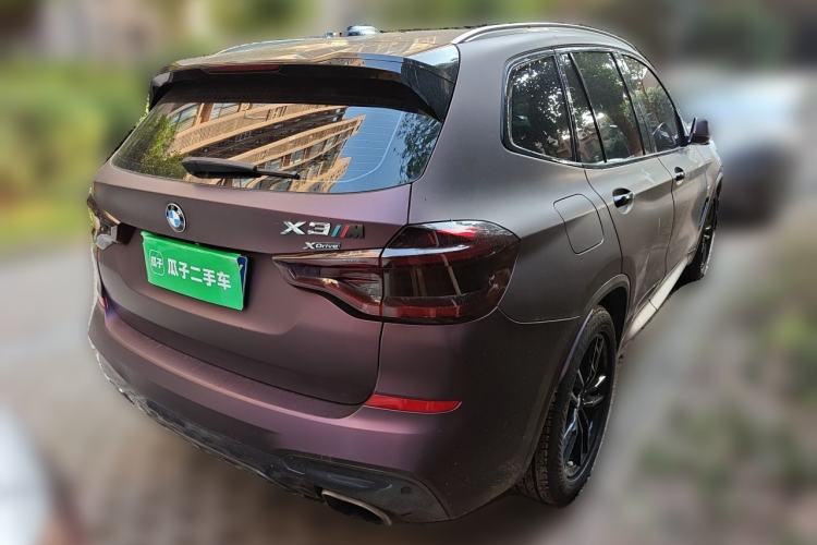 Used BMW X3 2019 xDrive28i M Sport Package Rear Right 45 Deg