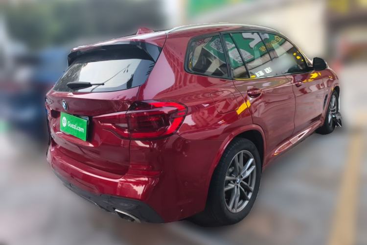 Used BMW X3 2019 xDrive28i M Sport Package Rear Right 45 Deg