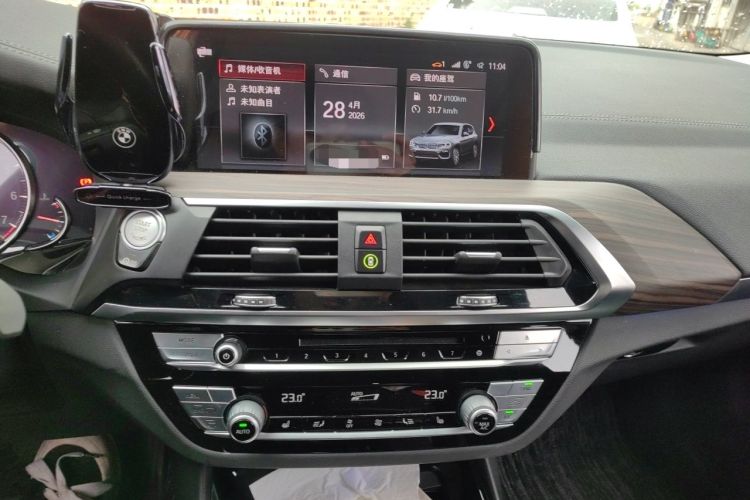 Used BMW X3 2019 xDrive28i Luxury Package Audio And AC Panel
