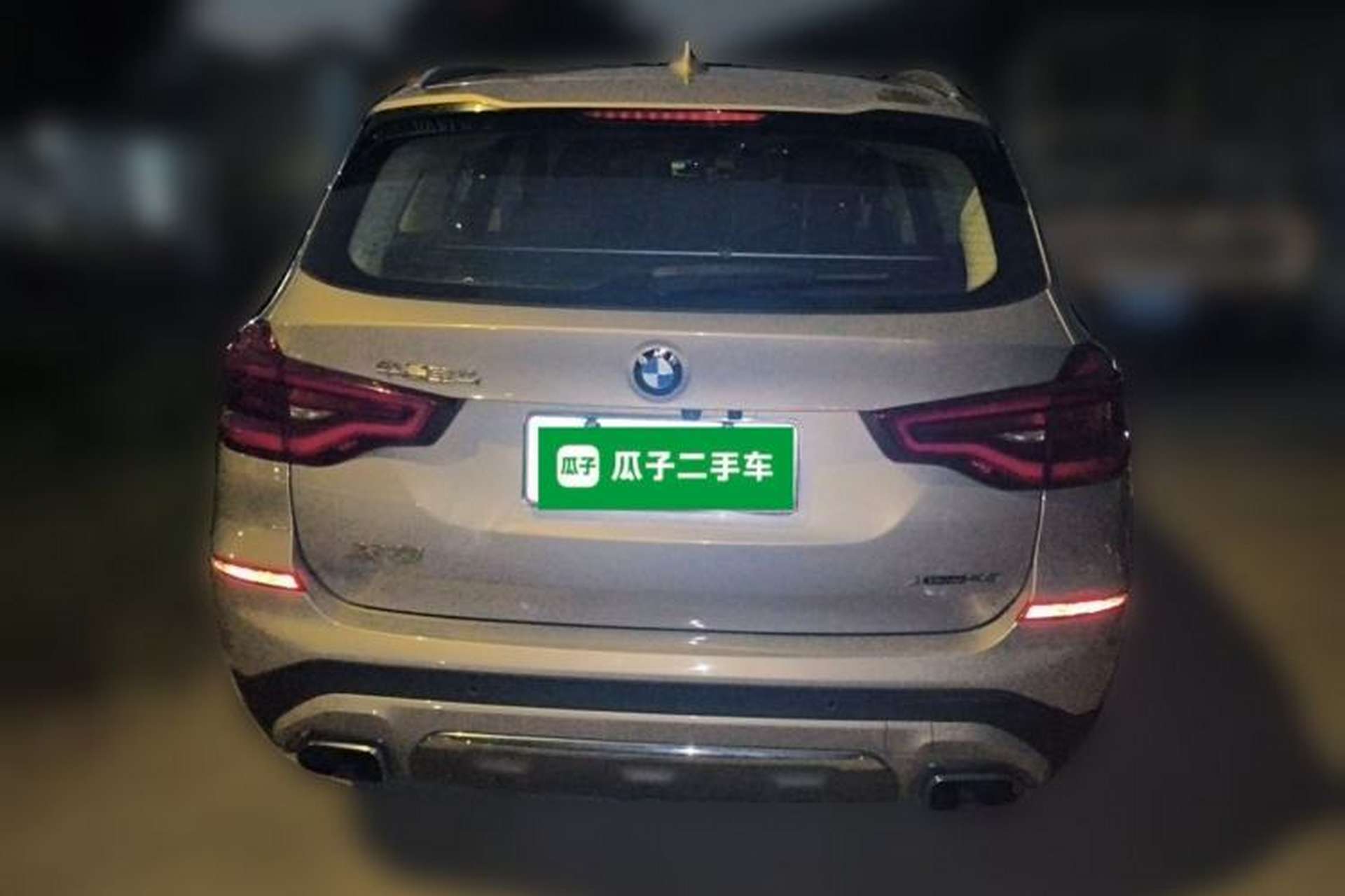 Used BMW X3 2019 xDrive25i Luxury Package Rear
