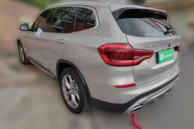 Used BMW X3 2019 xDrive28i Luxury Package Rear Left 45 Deg