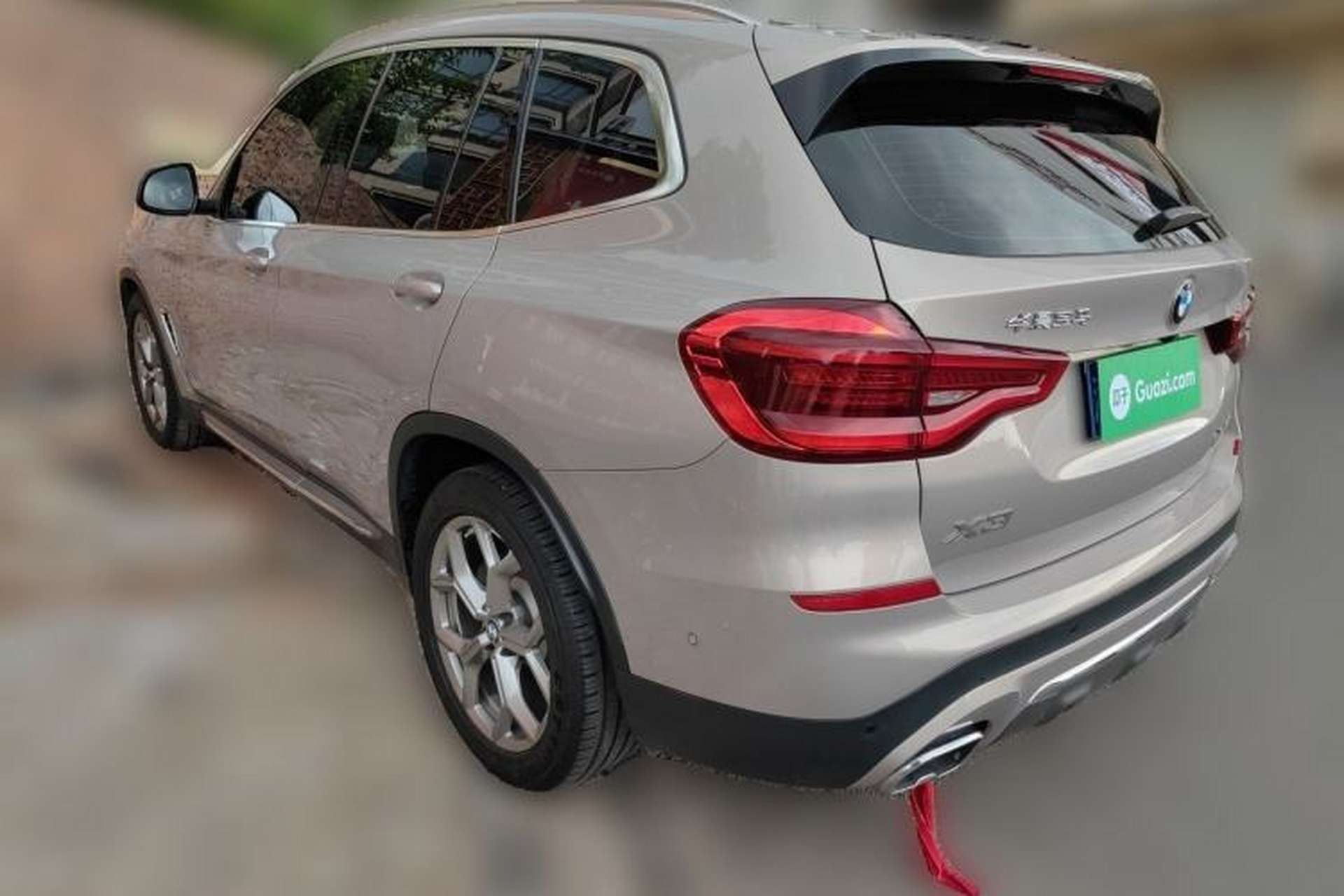 Used BMW X3 2019 xDrive28i Luxury Package Rear Left 45 Deg