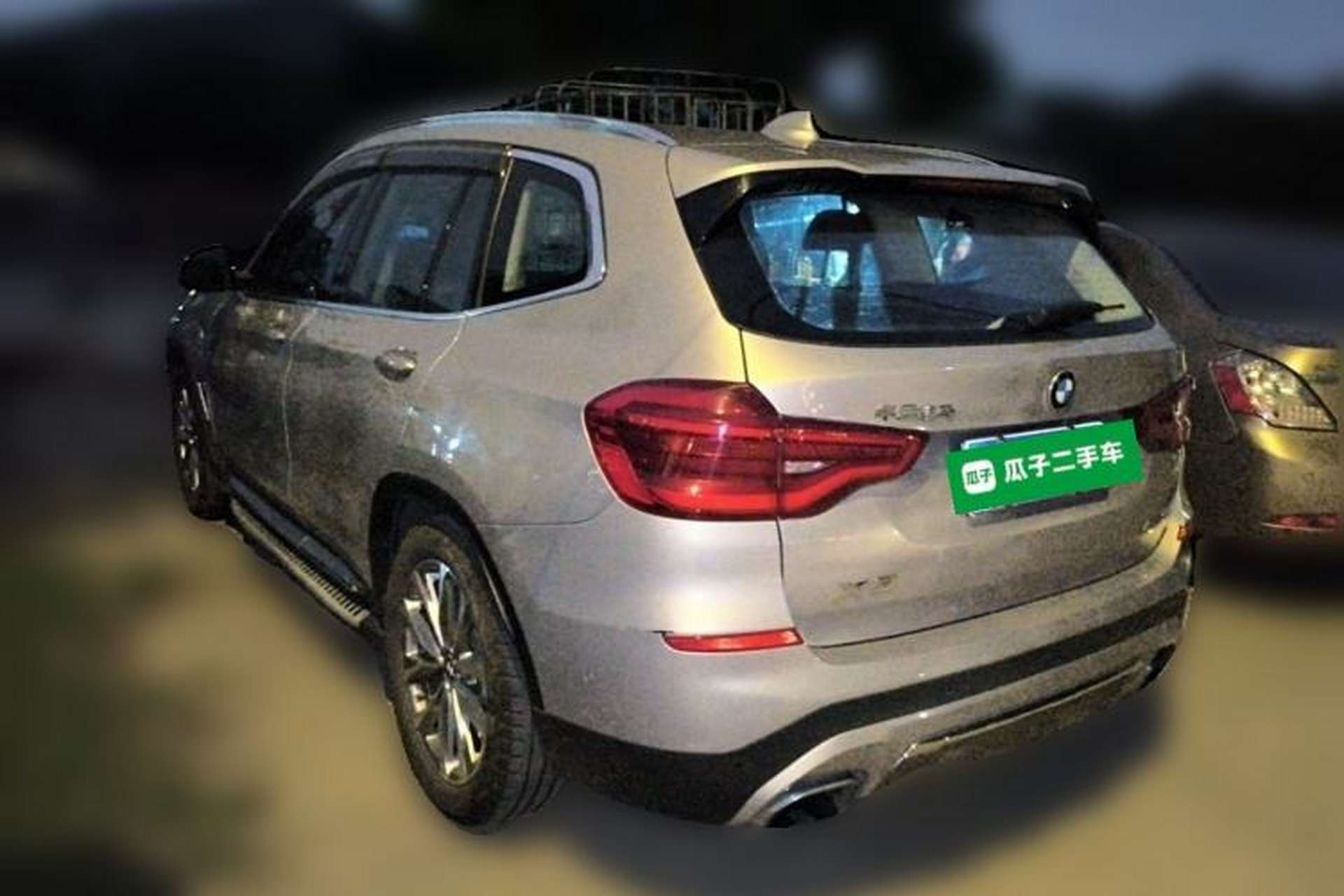 Used BMW X3 2019 xDrive25i Luxury Package Rear Left 45 Deg