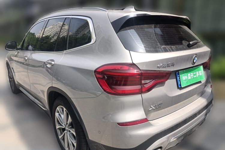 Used BMW X3 2019 xDrive25i Luxury Package Rear Left 45 Deg