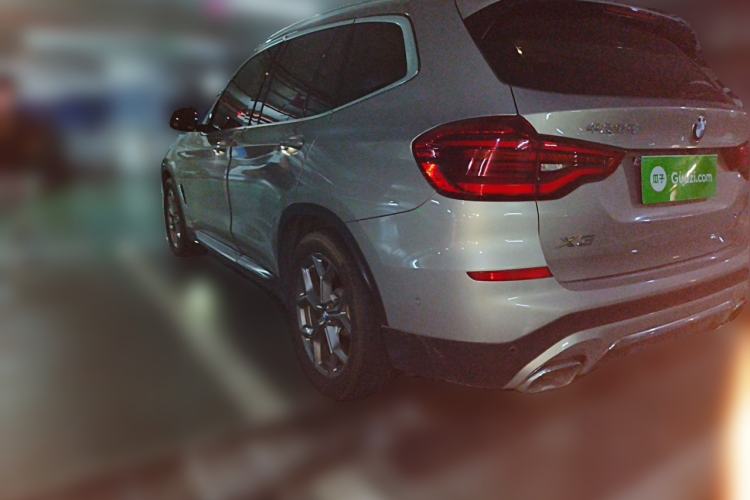 Used BMW X3 2019 xDrive28i Luxury Package Rear Left 45 Deg