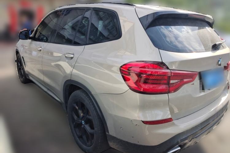 Used BMW X3 2019 xDrive28i Luxury Package Rear Left 45 Deg